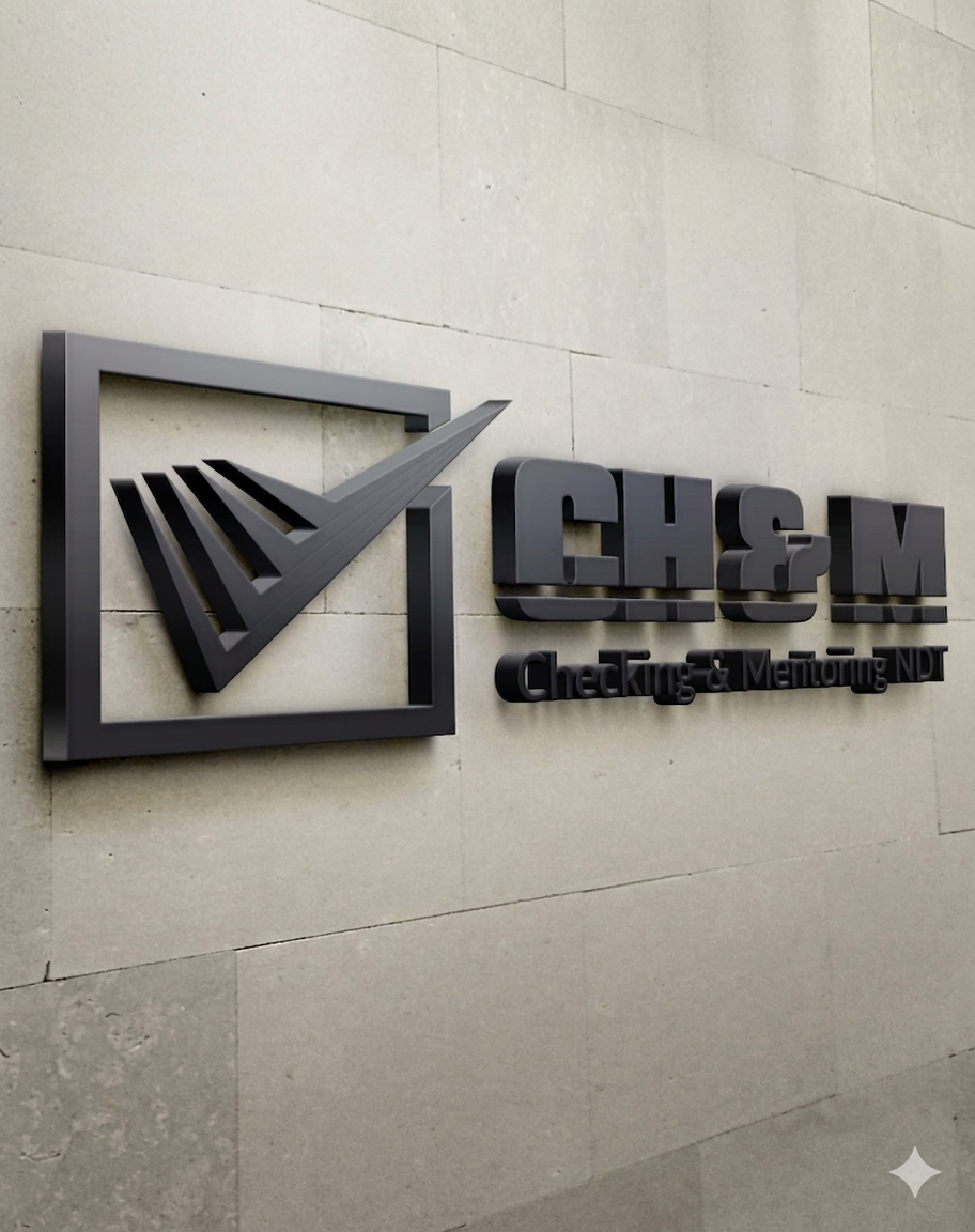 Inspector trabajando con equipo de ultrasonido