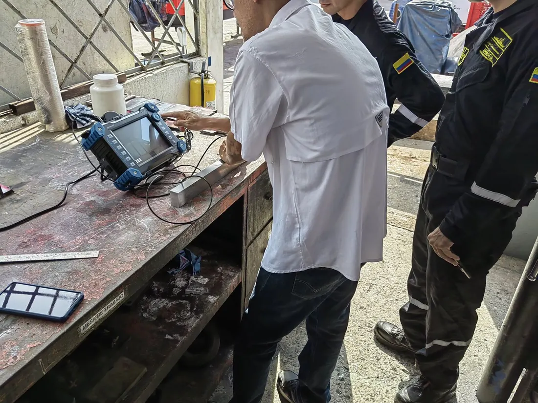 Ultrasonido a probetas